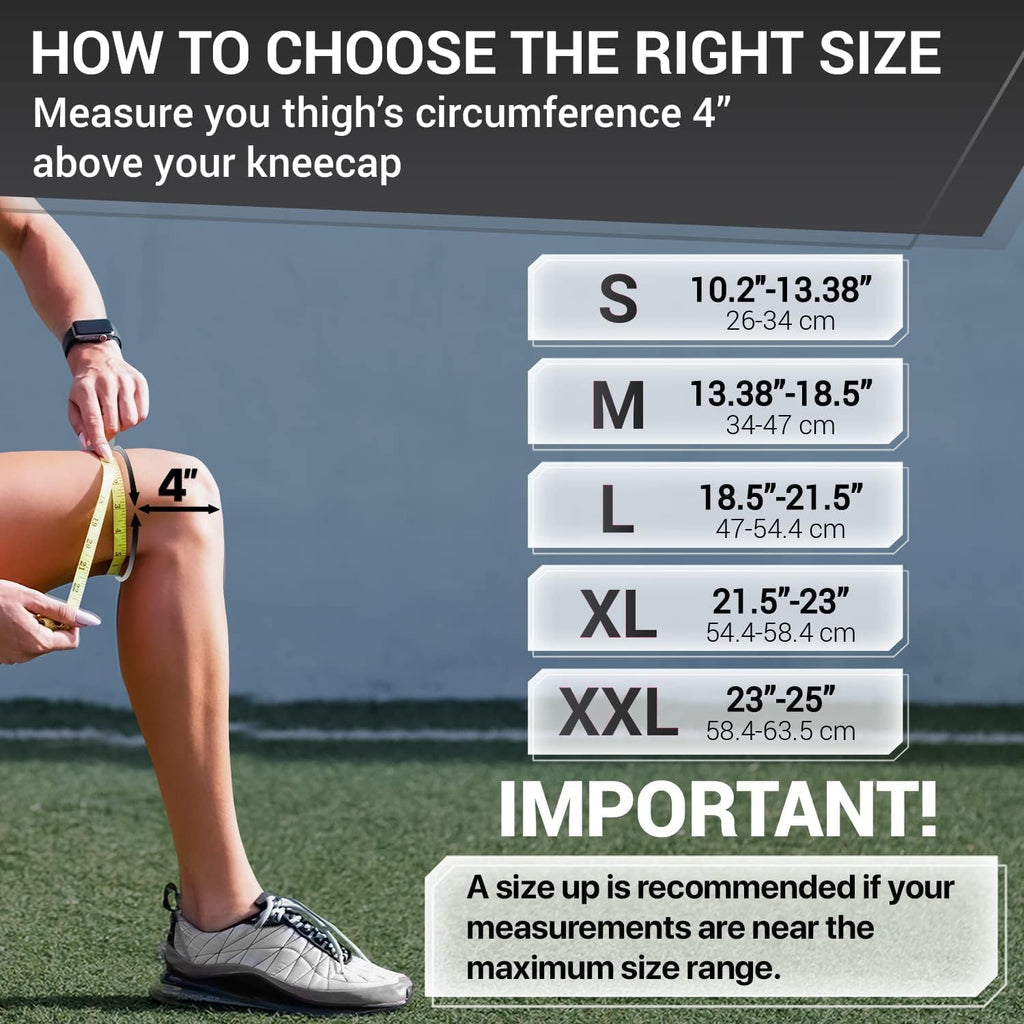X-Large Mercury Knee Brace with Side Stabilizers & Patella Gel Pads G937
