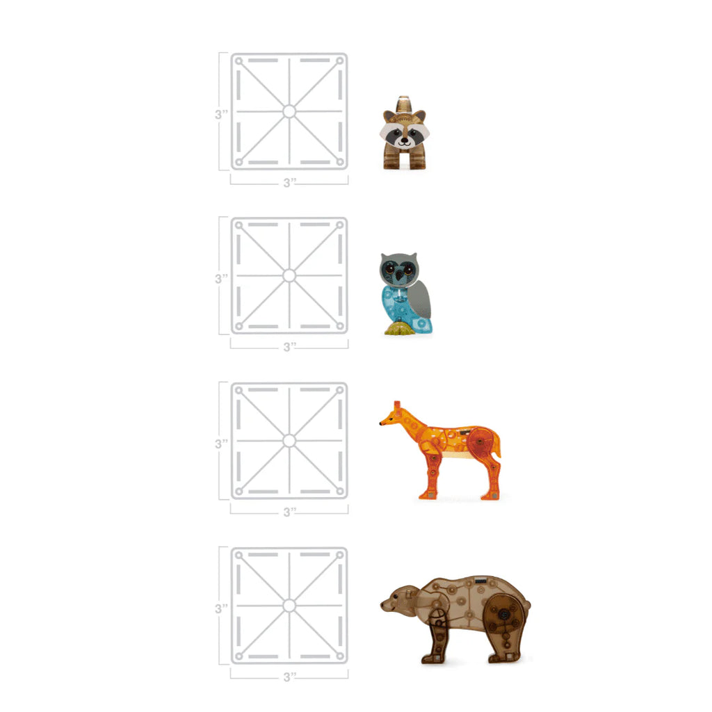 25-Piece Magnetic Construction Set Q836