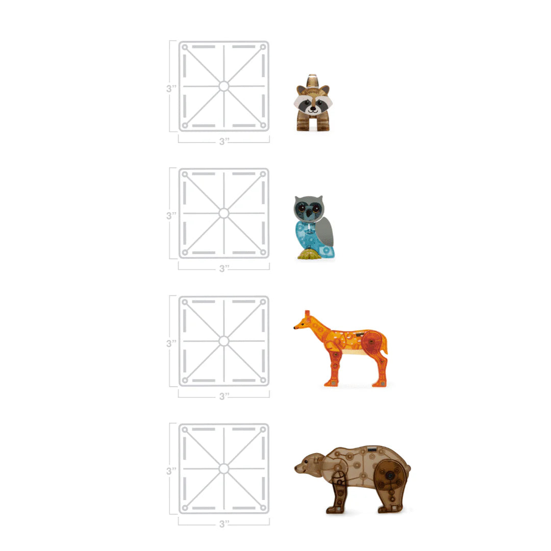 25-Piece Magnetic Construction Set Q836