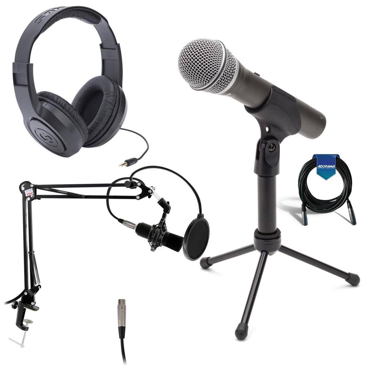 Samson Q2U Recording and Podcasting Pack with USB/XLR Dynamic Microphone Z80943