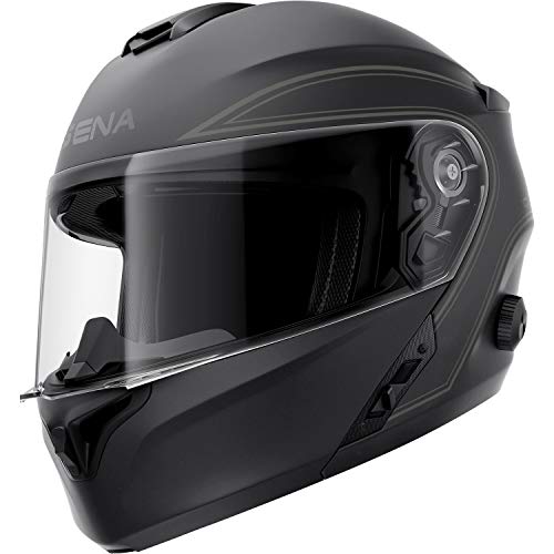 Matte Black XL Modular Motorcycle Helmet F5285