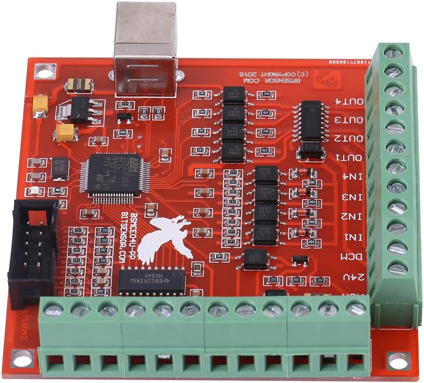USB 4-Axis Linkage Mach3 Stepper Motor Motion Control Card H6034
