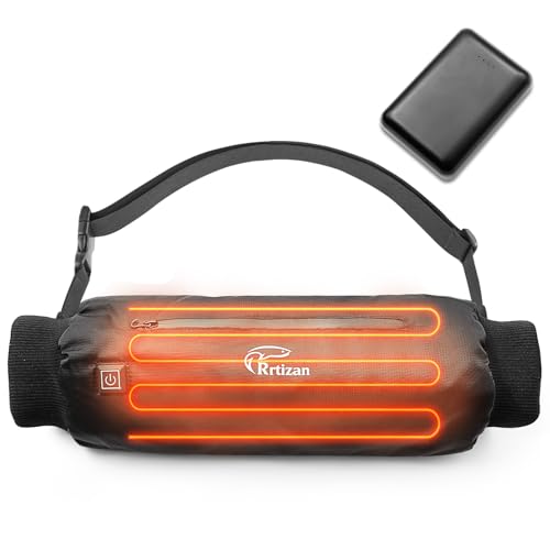 Heated Hand Warmer Pouch with 10000mAh Power Bank, 3 Levels Heating, Waterproof G92692