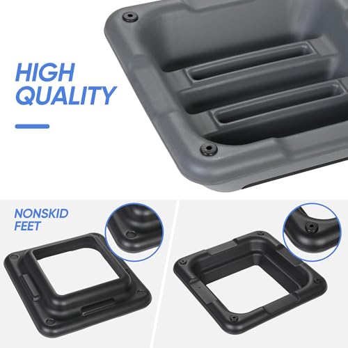 Aerobic Step Exercise Platform with 4 Risers Adjustable Height 4"-6''-8''-10''-12" E159