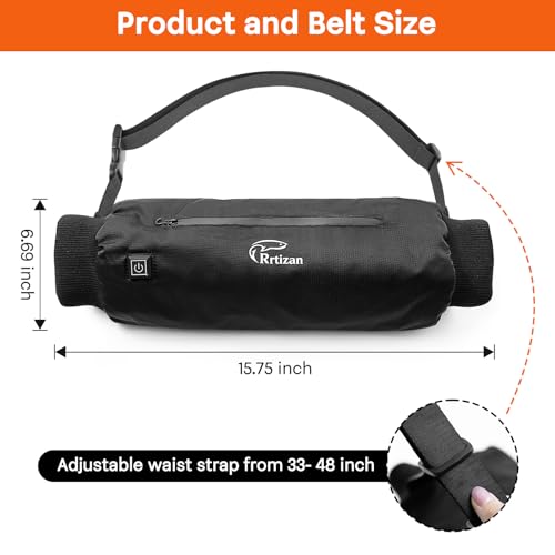 Heated Hand Warmer Pouch with 10000mAh Power Bank, 3 Levels Heating, Waterproof G92692
