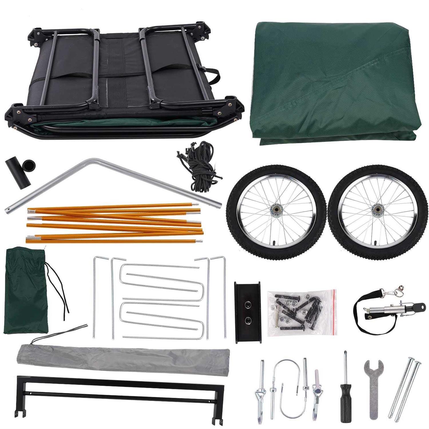 Folding E-Bike Trailer Tent Q320218