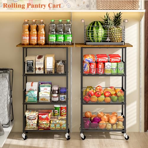 4 Tier Microwave Cart with Storage U114