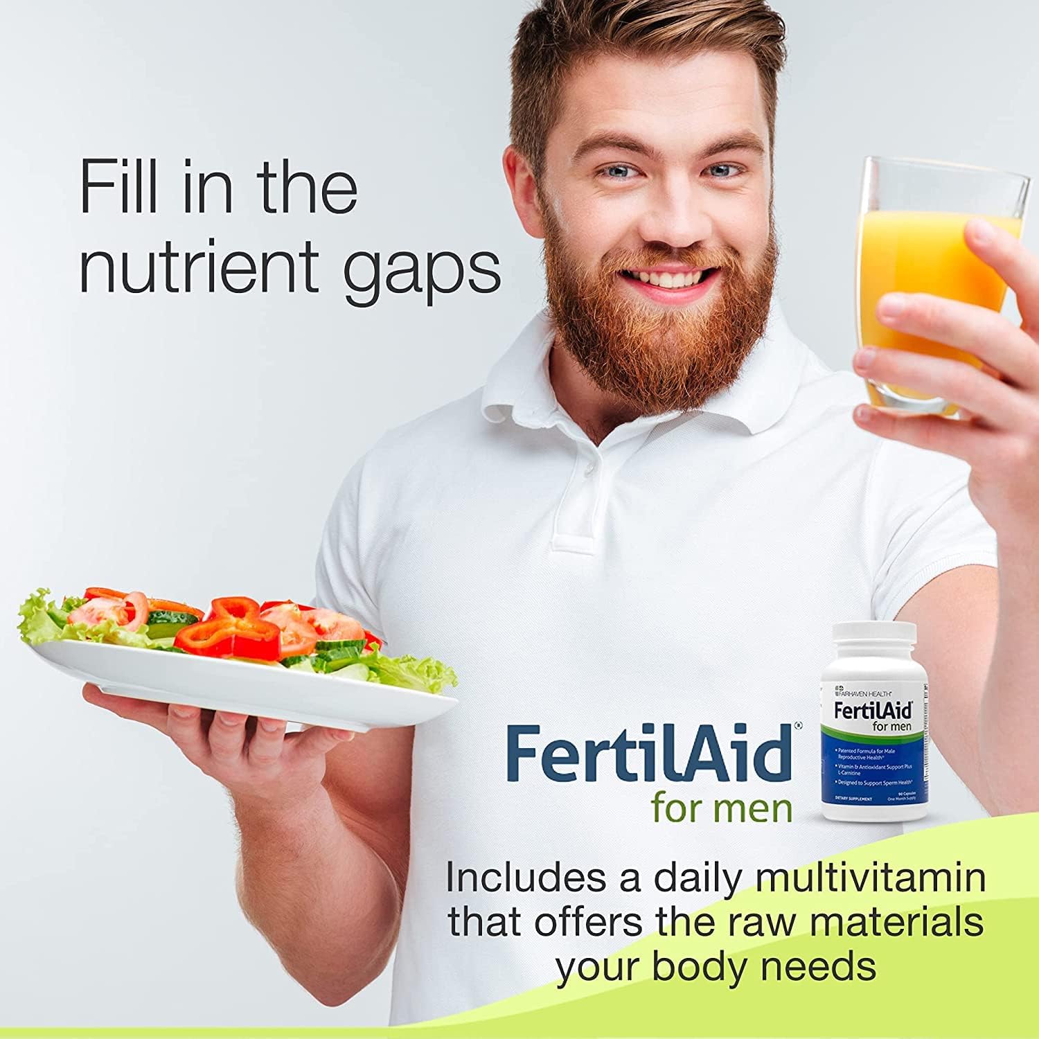 Male Fertility Stack with Maca, Ashwagandha, CoQ10, Zinc K51892