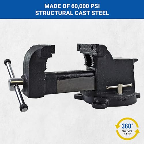 10" Heavy Duty Steel Bench Vise R3287