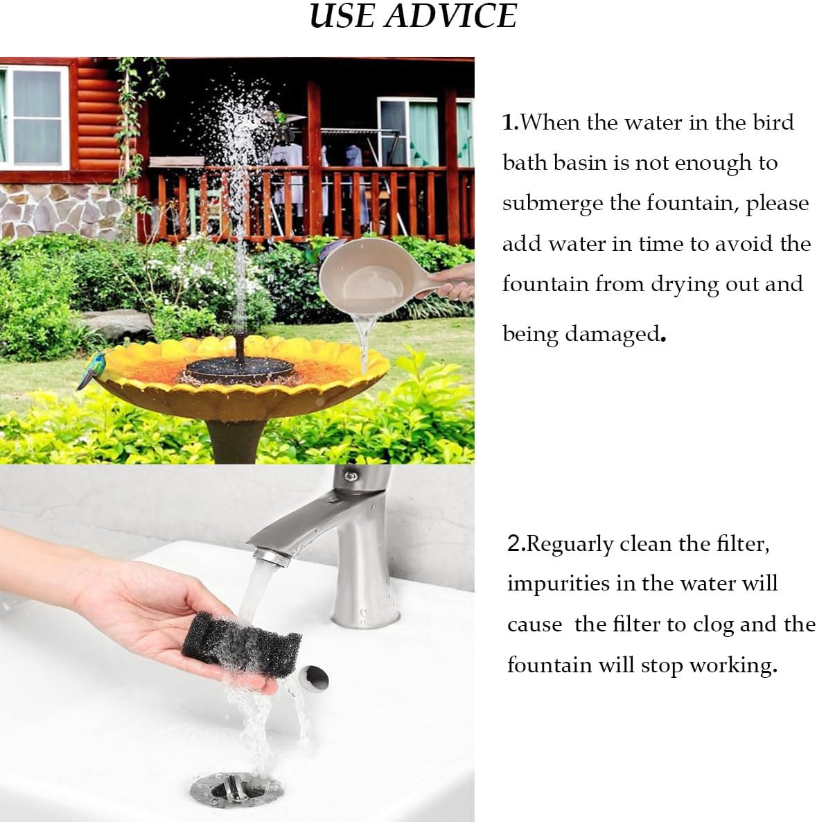1.5W Solar Fountain Pump J43068