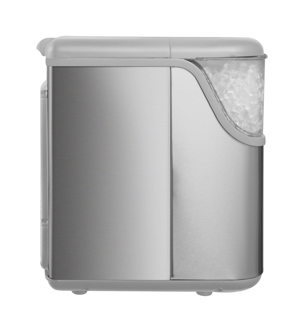 33 Lbs. Nugget Ice Maker - BLACK Stainless Steel L1789