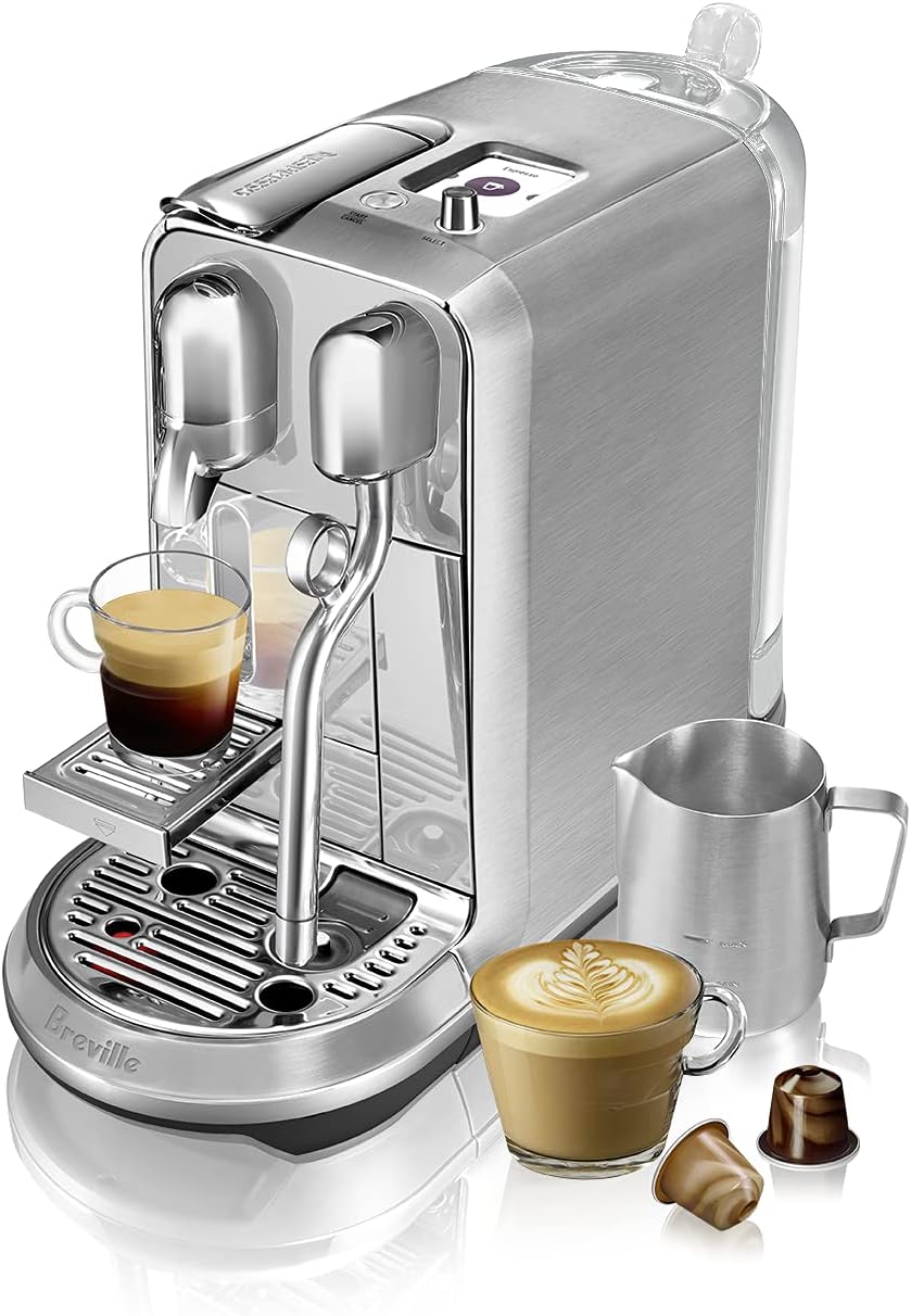Brushed Stainless Steel Espresso Machine Z70474