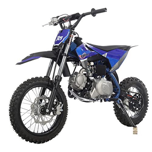 110cc Dirt Bike with Automatic Transmission, Electric Start, 14"/12" Tires (Black) I733009