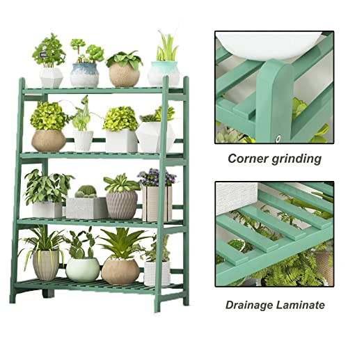 4-Tier Wooden Flower Plant Stand N212