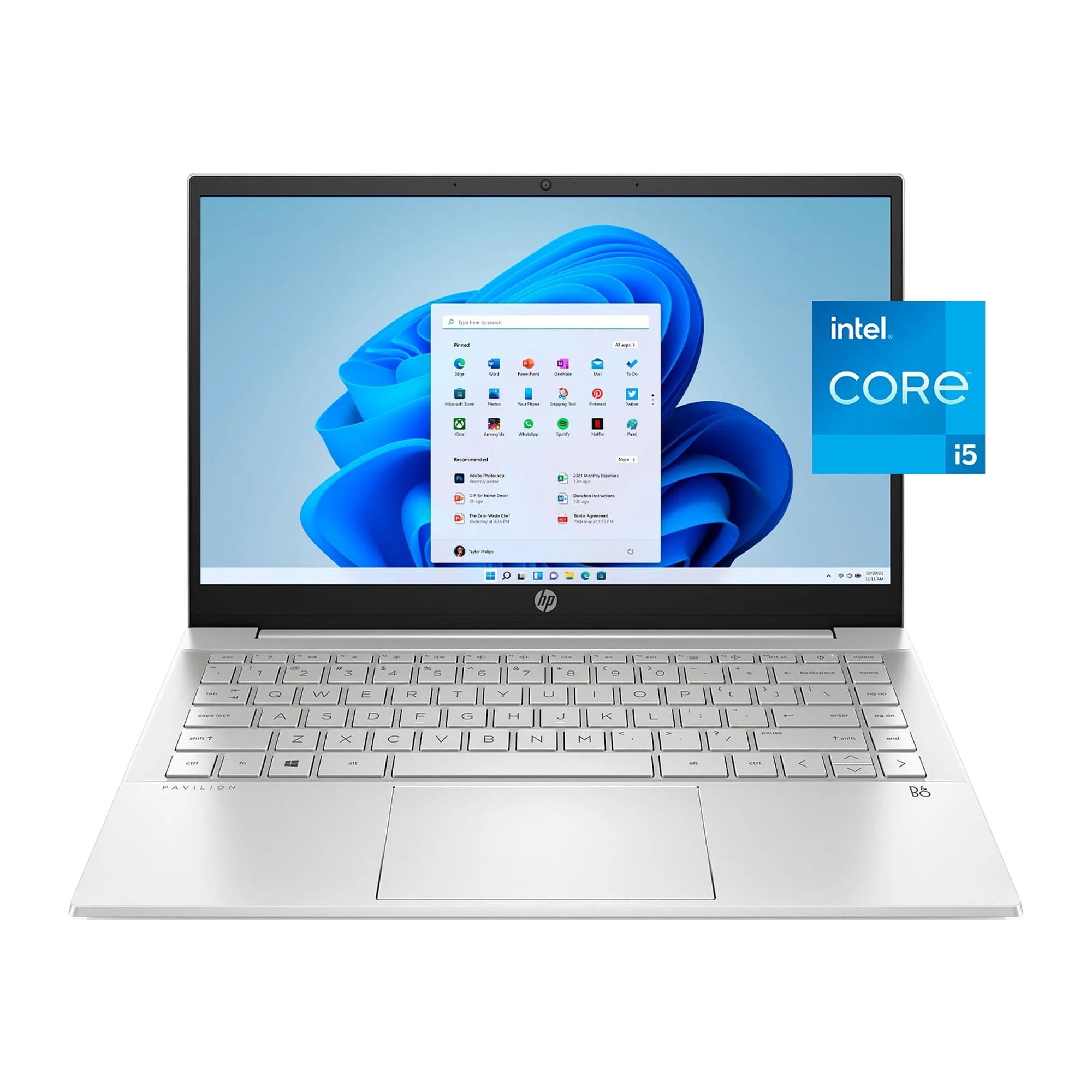 14" FHD IPS Core i5-1135G7 8GB RAM 256GB SSD Silver Windows 10 Home Laptop K310