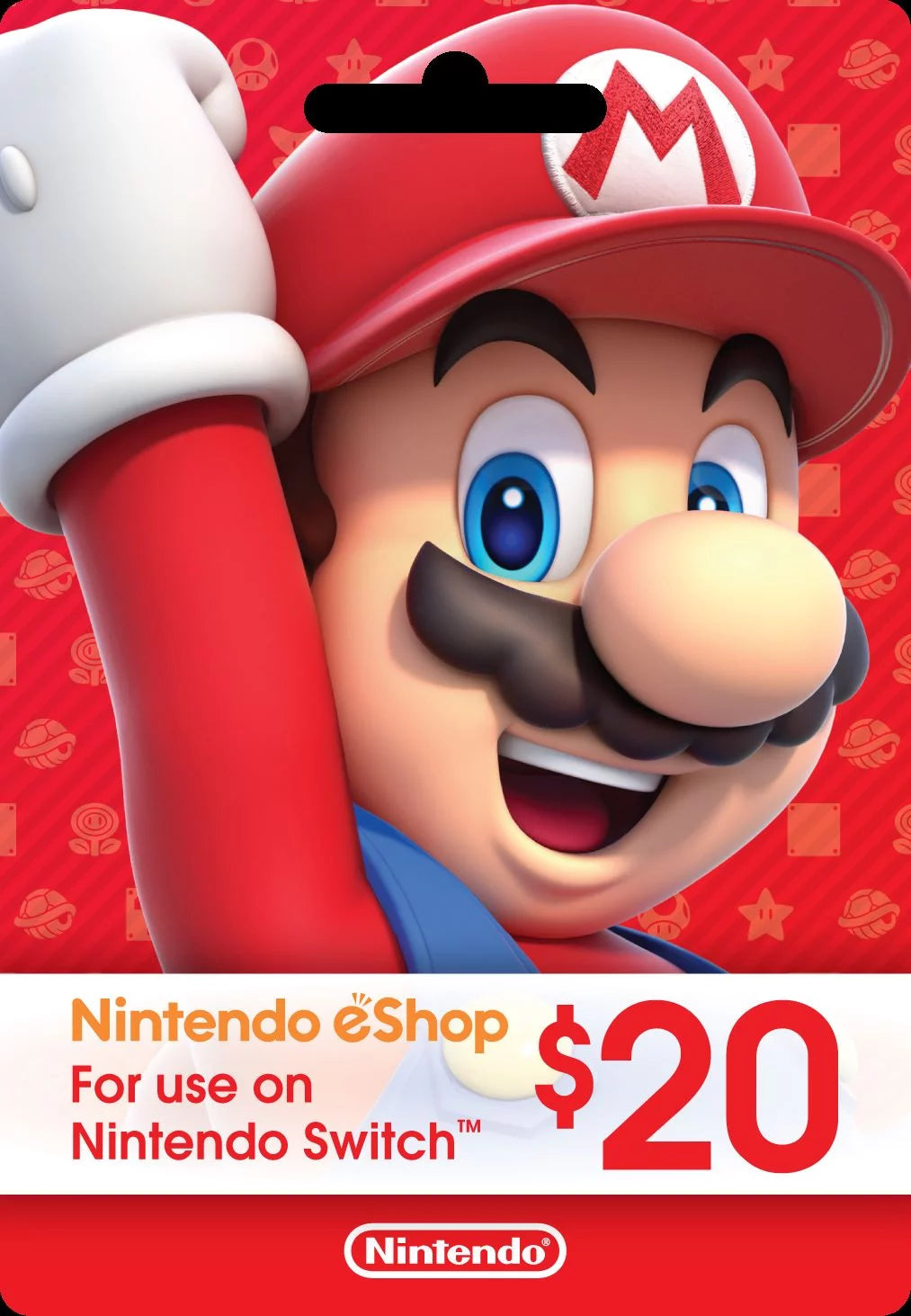 $20 Nintendo eShop Gift Card B57652