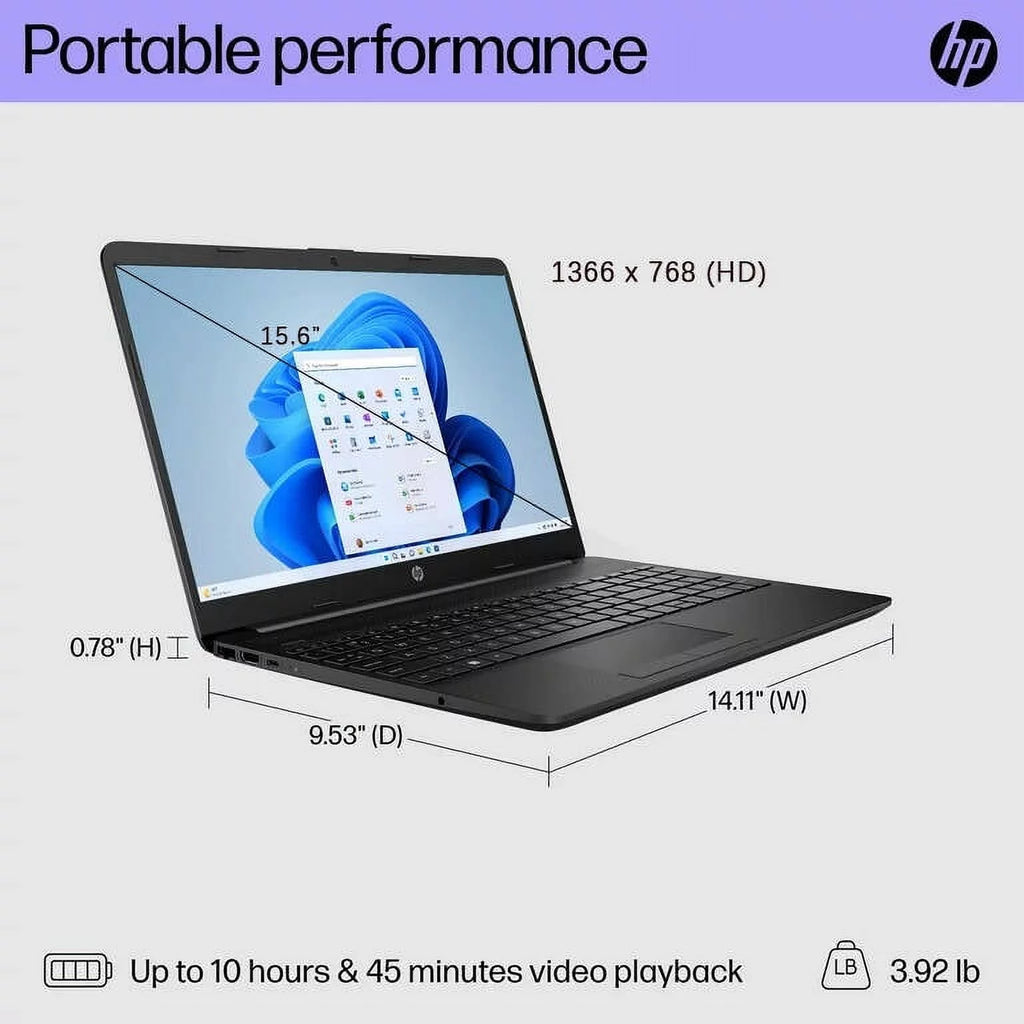 15.6" Laptop, Intel Pentium Silver N5030 Processor, Intel UHD Graphics, 16GB RAM, 512GB SSD, Windows 11 Home S Mode P774563