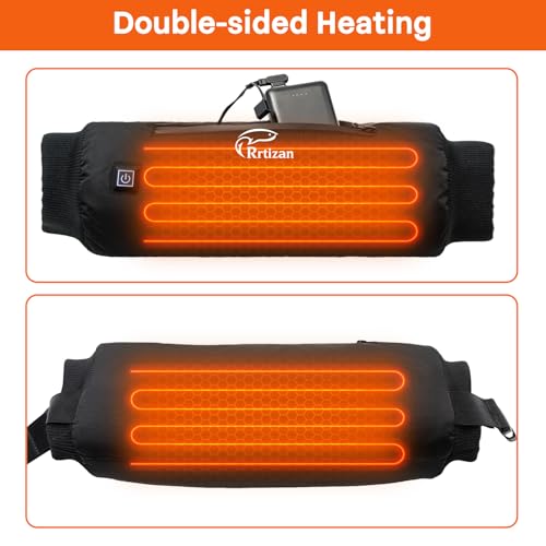 Heated Hand Warmer Pouch with 10000mAh Power Bank, 3 Levels Heating, Waterproof G92692
