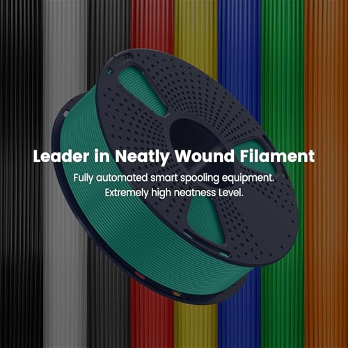 4kg PLA 3D Printer Filament Bundle, 1.75mm, 4 Black N42577