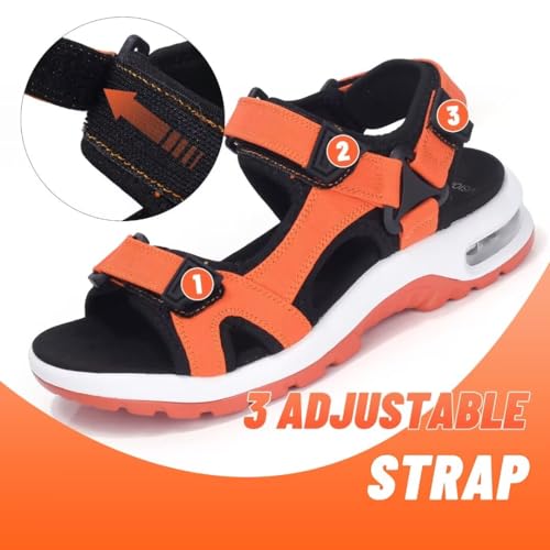 Mens Athletic Sandals Non-slip Sport Casual Beach Sandals W583