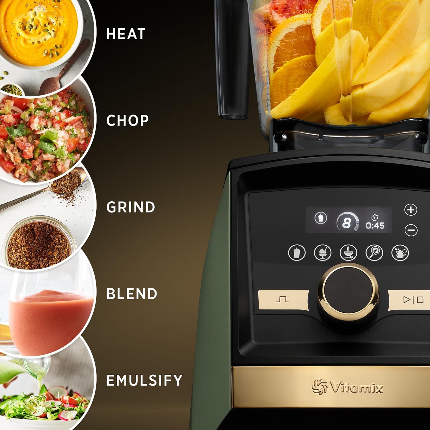 Matte Sage 64 oz. Smart Blender D892846