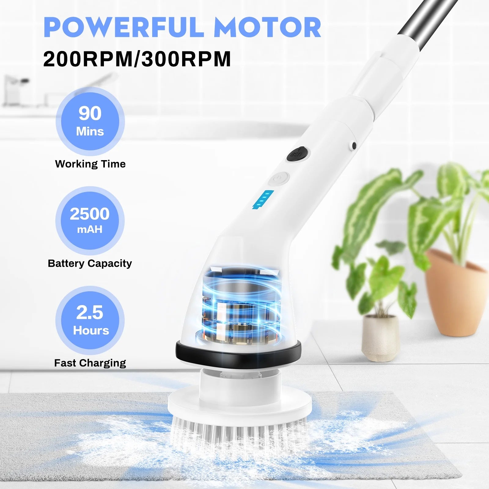 Electric Spin Scrubber H47661
