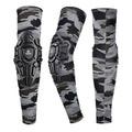 Motorcycle Knee Elbow Shin Guard Pads with Cooling Arm Sleeves B426