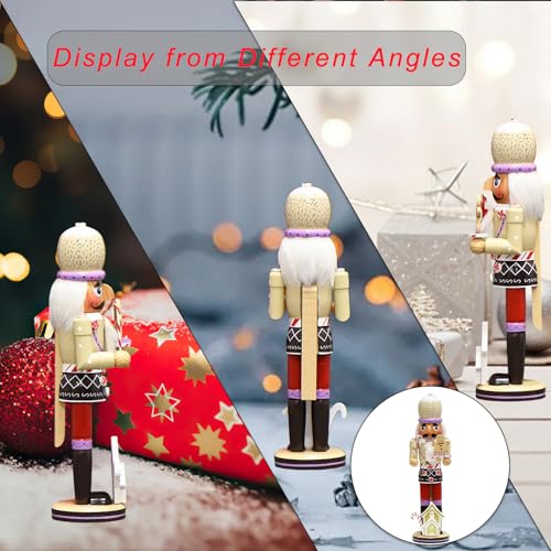 14 Inch Wooden Nutcracker Christmas Decor M9306