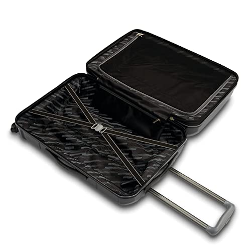Purple Haze Expandable Hardside Carry-on Luggage with Spinner Wheels V77408