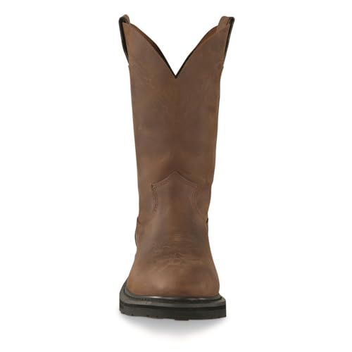 Men's Western Work Pull-On Work Boots D190601