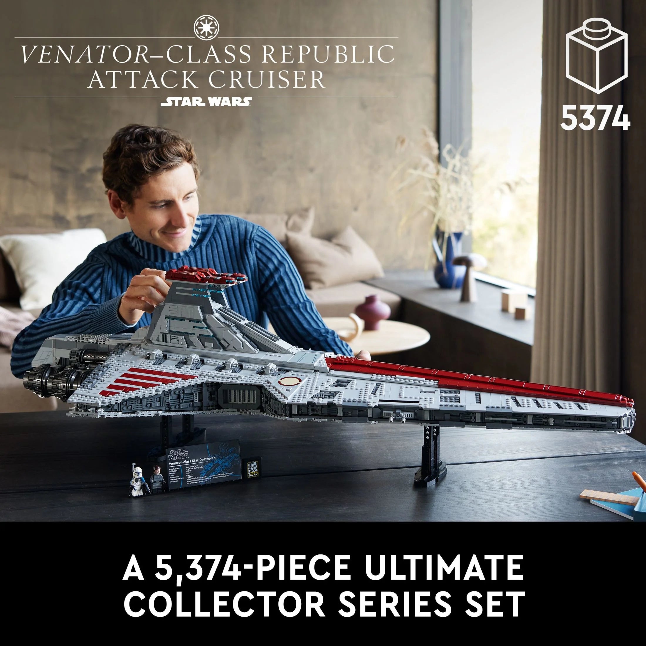 LEGO Star Wars Venator-Class Republic Attack Cruiser Ultimate Collector Series Building Set N31695