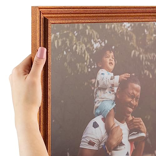 Brown 20x25 CM Picture Frame with Glass D26913