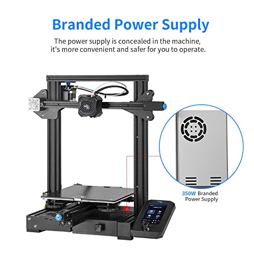 3D Printer with Resume Printing Function 8.66x8.66x9.84 inch N4771