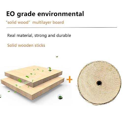 Tall Wall Mounted Wood Cat Tree with Hammock Scratching Post Q229927