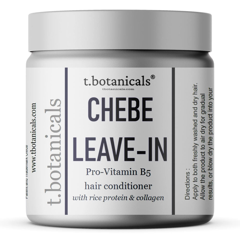 Chebe Leave In Conditioner with Provitamin B5, Chebe Butter, Chebe Powder, Chebe Oil, Silk Amino Acids, Collagen, 8 oz D8937