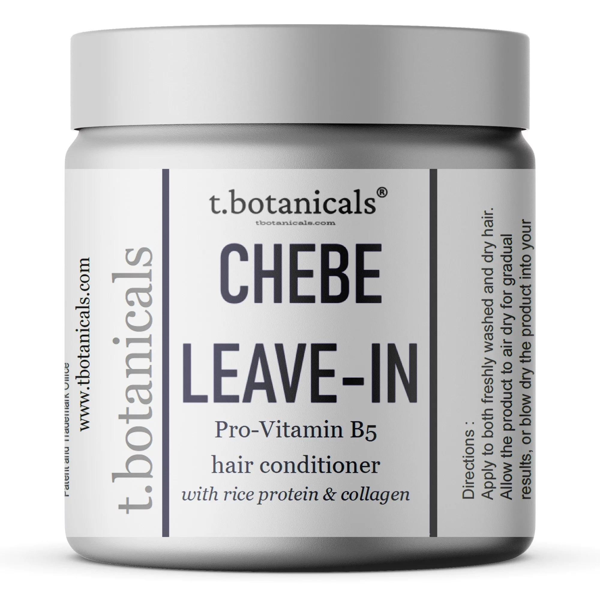 Chebe Leave In Conditioner with Provitamin B5, Chebe Butter, Chebe Powder, Chebe Oil, Silk Amino Acids, Collagen, 8 oz D8937