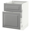 White Base Cabinet with Drawer R525