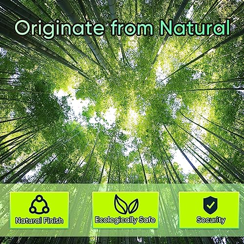 6ft x 8ft x 0.4" Natural Bamboo Fence Rolled Bamboo Fencing S211