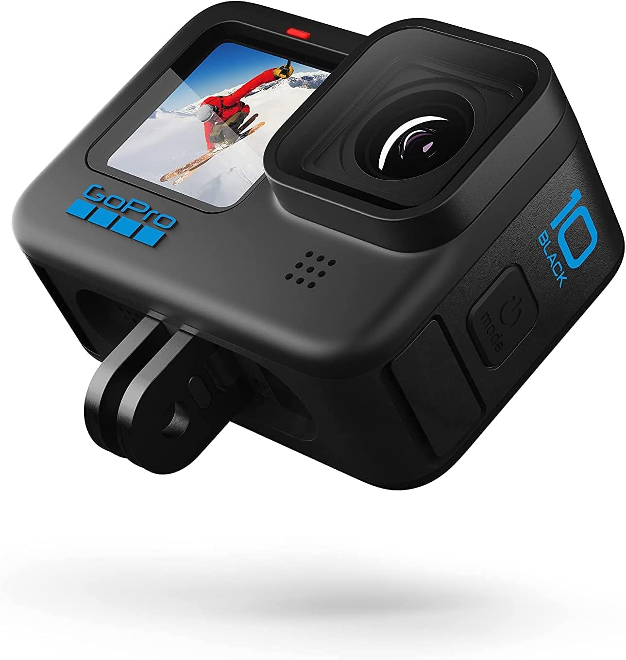 HERO10 Black Camcorder with 64GB microSD, 2 Batteries, Charger, Underwater Housing, LED Light Kit, Carry Case K3443