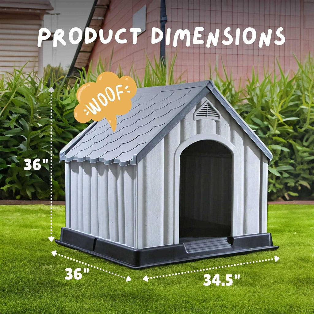 Large Waterproof Outdoor Dog Kennel F543394
