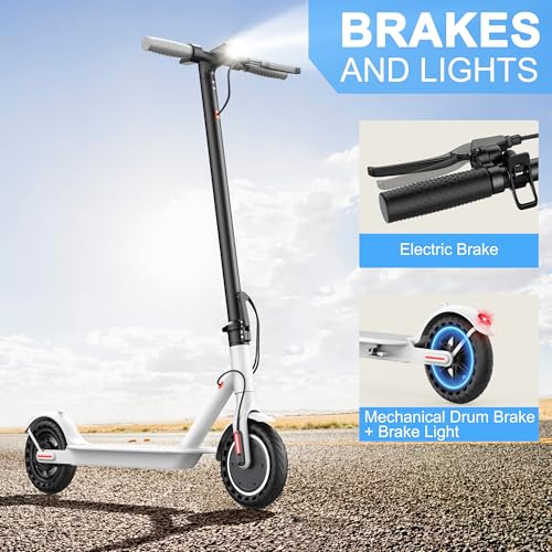 Foldable Motorized Scooter with 350/500W Motor and 8.5"/10" Tires Y337888