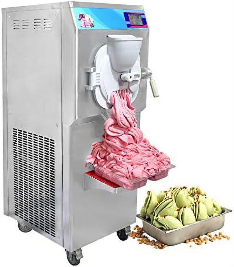 Commercial Gelato Hard Ice Cream Machine, 12-15 gal / Hour, 17L Cylinder X435