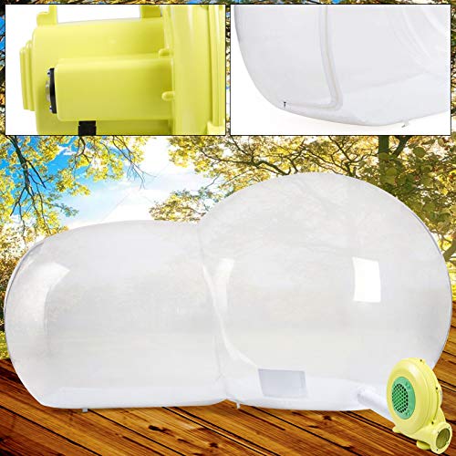 6.6ft Inflatable Clear Dome Bubble Tent with Air Blower U593920