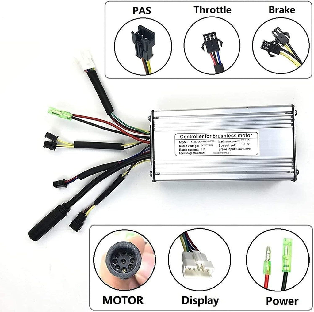 26inch-48V/500W Rear Wheel Electric Bicycle Hub Motor Kit M1727