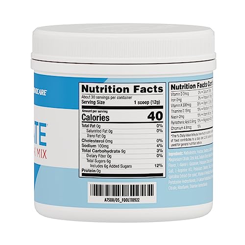 Orange Electrolyte Powder Drink Mix 12.7 Oz Y586390