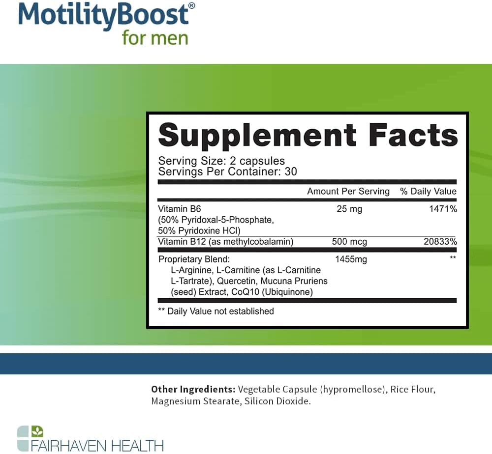 Male Fertility Stack with Maca, Ashwagandha, CoQ10, Zinc K51892