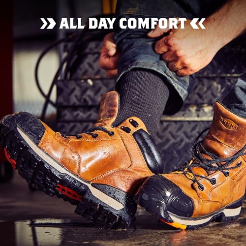 Brown 6" Waterproof Wedge Work Boot Z7310