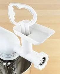 Food Meat Grinder Attachment with Sausage Stuffer Kit and Food Tray U291