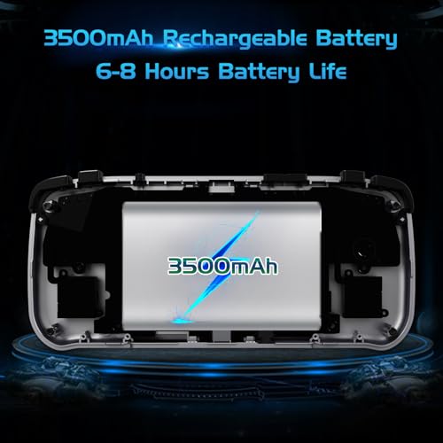 Handheld Gaming Console with 40 Pre-Installed Games, Gray B437