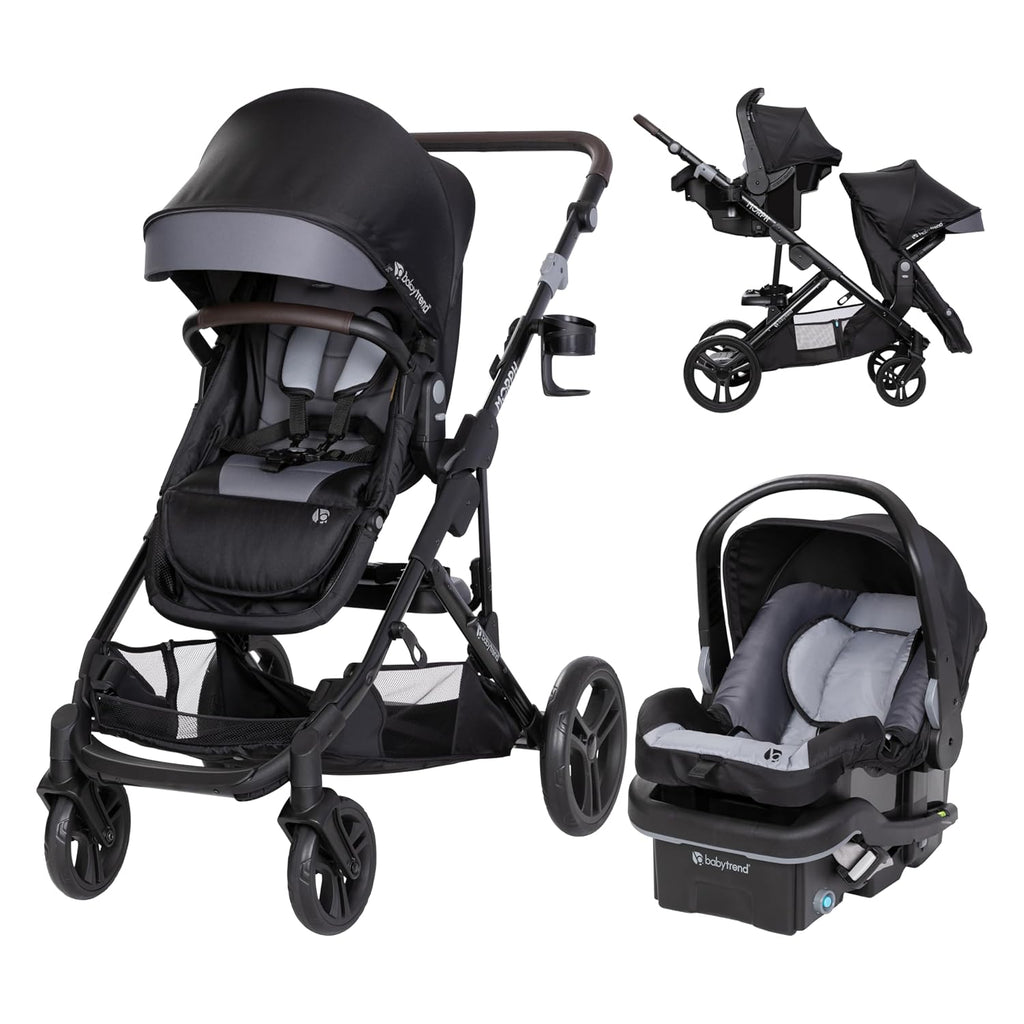 Single to Double Travel System with Infant Car Seat and Extra Base S390072